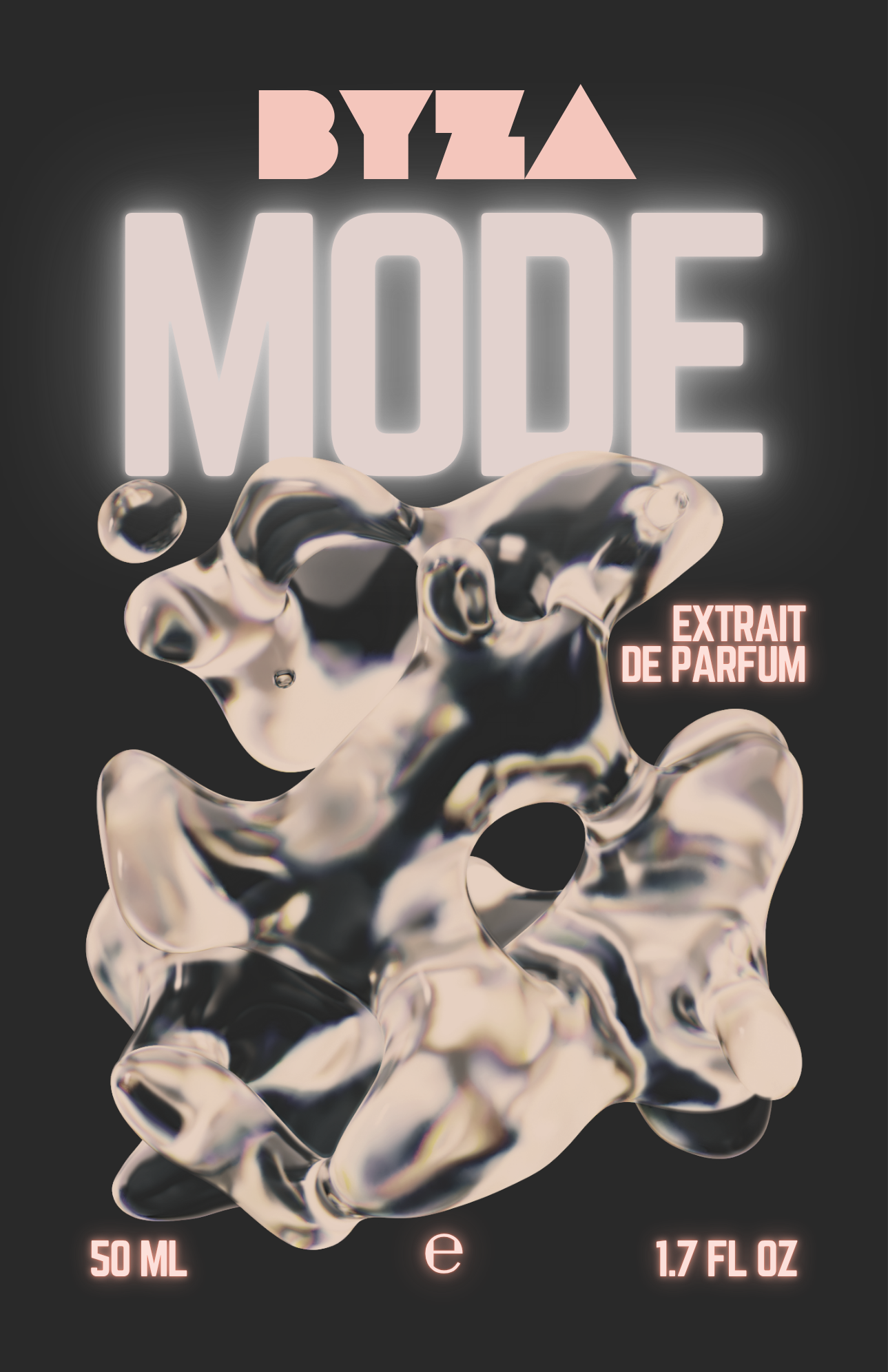 BYZA Mode perfume label, fragrance inspired by MFK Oud Satin Mood