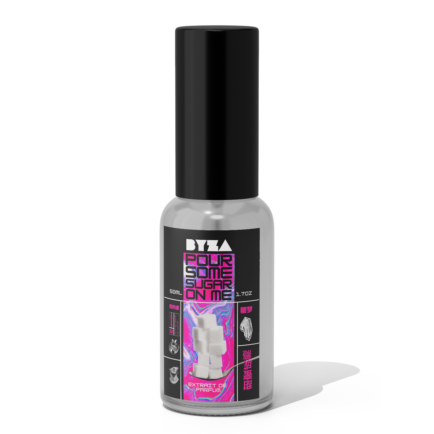 Pour Some Sugar On Me BYZA dupe perfume inspired by Kayali Yum Boujee Marshmallow 81