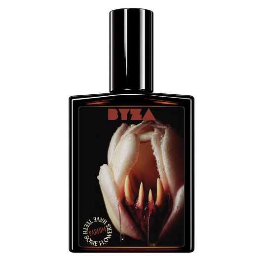 SOME FLOWERS HAVE TEETH by BYZA perfume — smells like Ex Nihilo Spiky Muse