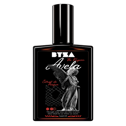 BYZA Avela parfum bottle, fragrance inspired by Orlov De Young Red