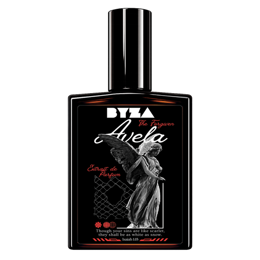 BYZA Avela parfum bottle, fragrance inspired by Orlov De Young Red