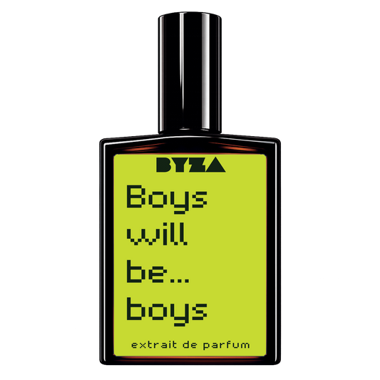 BYZA Boys Will Be Boys parfum bottle, fragrance inspired by Pdm Sedley