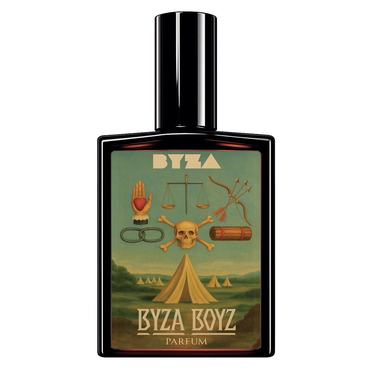 BYZA Byza Boyz parfum bottle, fragrance inspired by Givenchy Gentleman Society Eau de Parfum Extreme