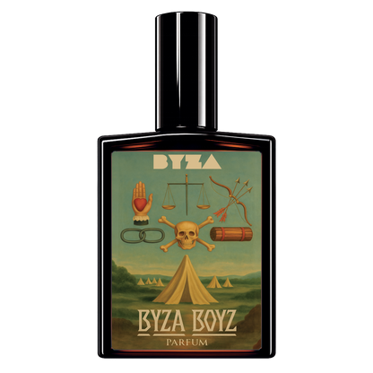 BYZA Byza Boyz parfum bottle, fragrance inspired by Givenchy Gentleman Society Eau de Parfum Extreme