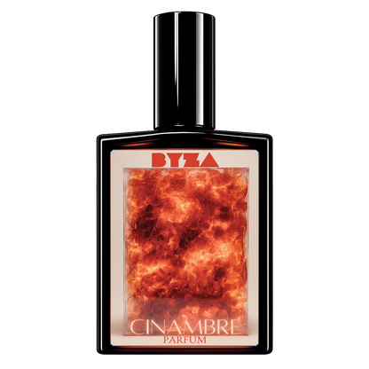 BYZA Cinambre parfum bottle, fragrance inspired by Hermes Ambre Narguile