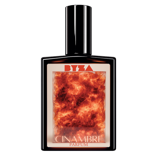 BYZA Cinambre parfum bottle, fragrance inspired by Hermes Ambre Narguile