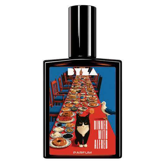 Dinner with Alfred by BYZA perfume — smells like Penhaligon's The Tragedy of Lord George