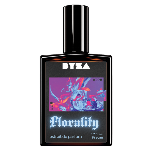 BYZA Florality parfum bottle, fragrance inspired by Viktor & Rolf Flowerbomb Extreme 2025