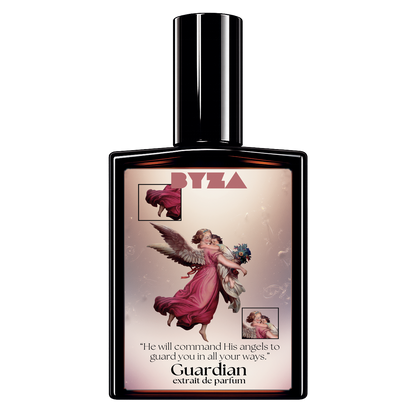 BYZA Guardian parfum bottle, fragrance inspired by Burberry Goddess
