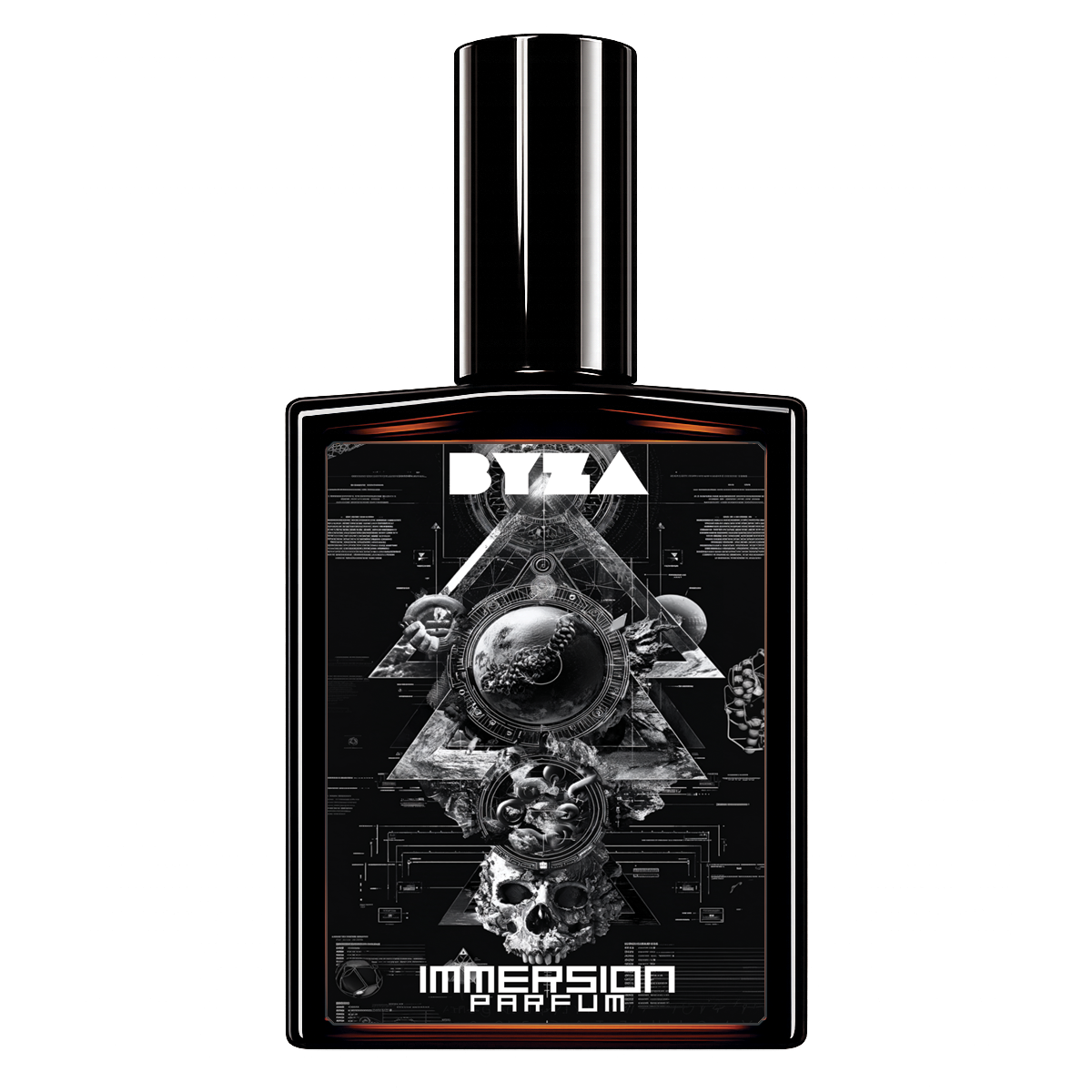 BYZA Immersion parfum bottle, fragrance inspired by LV L'Immensite
