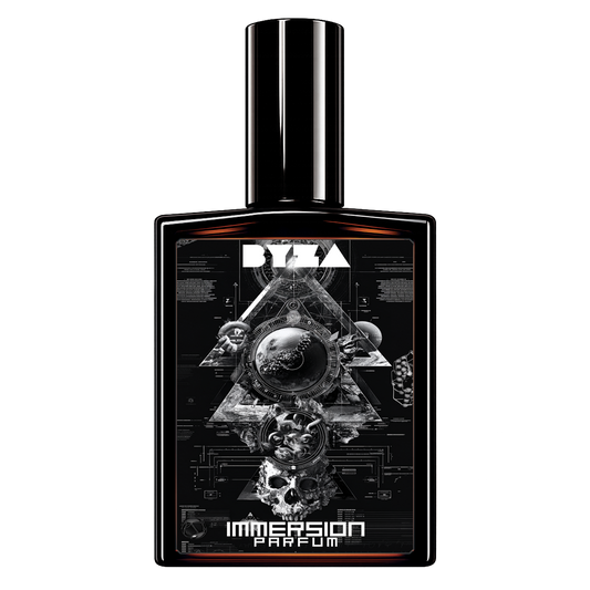 BYZA Immersion parfum bottle, fragrance inspired by LV L'Immensite