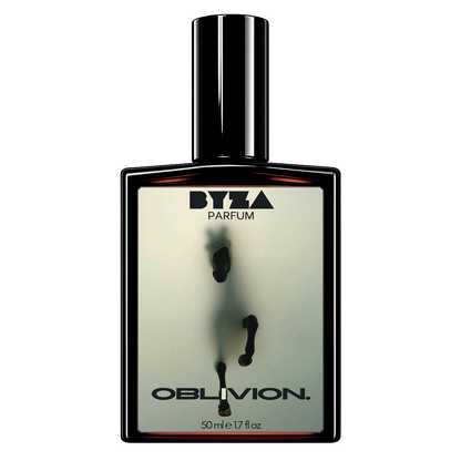 BYZA Oblivion parfum bottle, fragrance inspired by Kilian Straight To Heaven