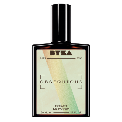 BYZA Obsequious parfum bottle, fragrance inspired by Perfumes De Marly Haltane