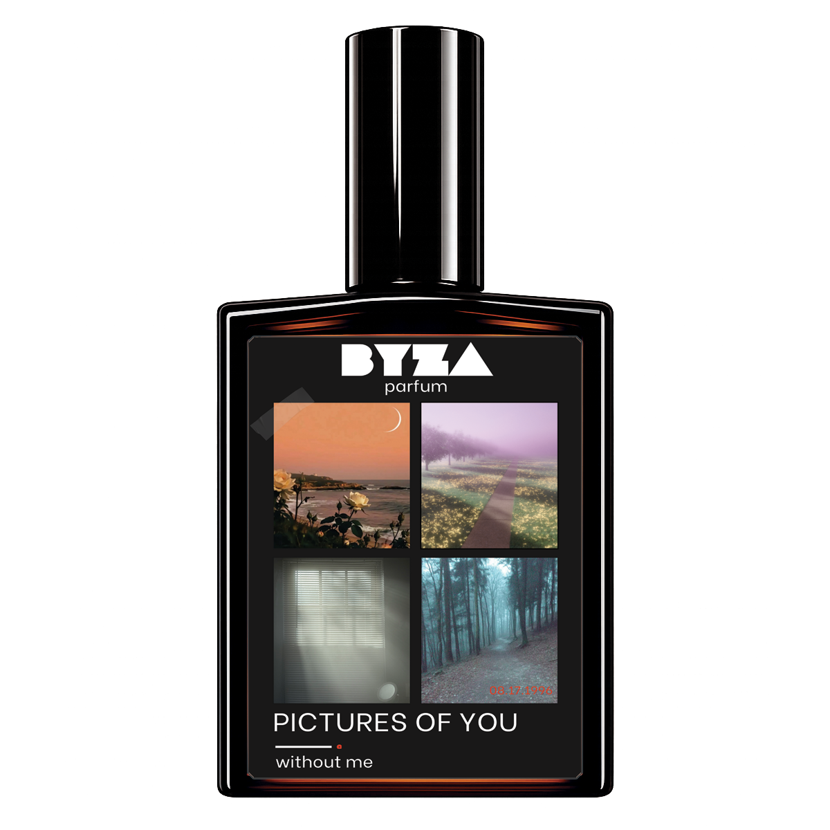 BYZA Pictures of You parfum bottle, fragrance inspired by Pdm Athalia