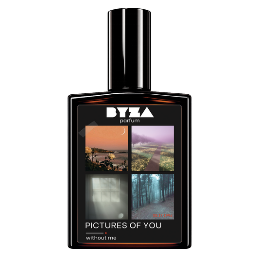 BYZA Pictures of You parfum bottle, fragrance inspired by Pdm Athalia