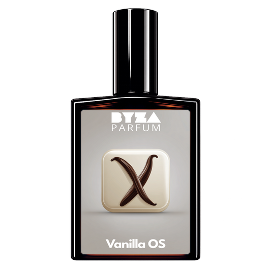 BYZA Vanilla OS parfum bottle, fragrance inspired by Montale VANILLE ABSOLU