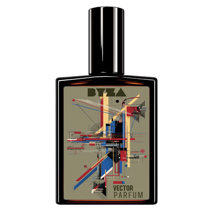 BYZA Vector parfum bottle, fragrance inspired by Bvlgari Pour Homme