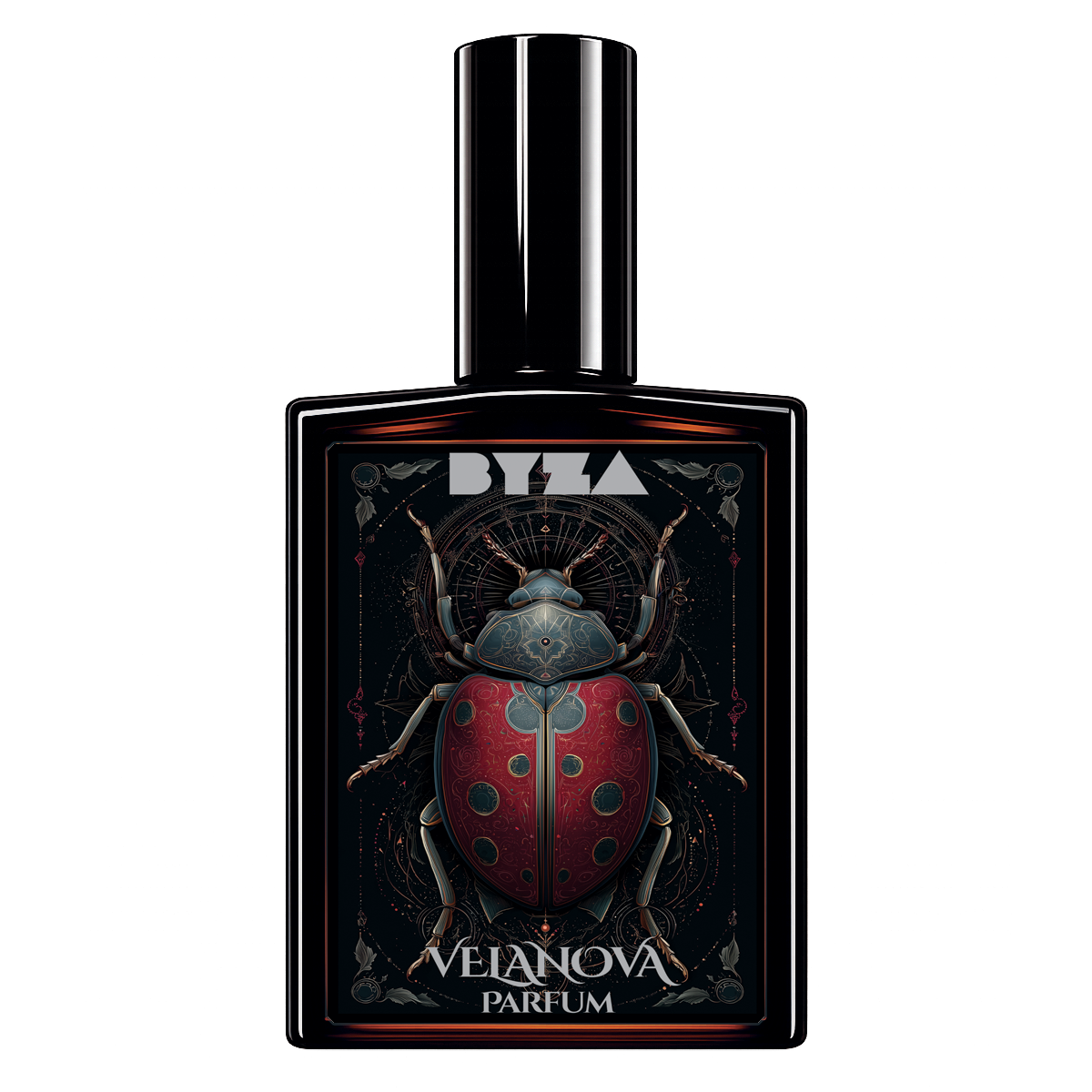 BYZA Velanova parfum bottle, fragrance inspired by Valentino Born in Roma Extradose Donna