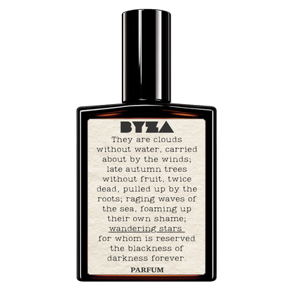 BYZA Wandering Star parfum bottle, fragrance inspired by Xerjoff Star Musk